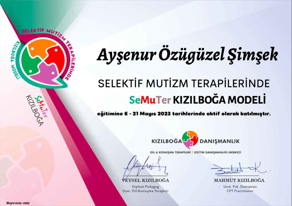 Sertifika 1